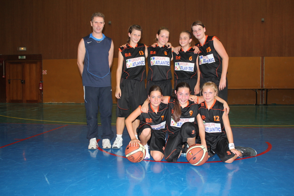 Les benjamines 1 du basket-club CSSPP Waldighoffen.