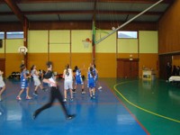 Belle action match minimes région - sélection benjamines du Haut-Rhin du mercredi 18 janvier 2012 à Waldighoffen