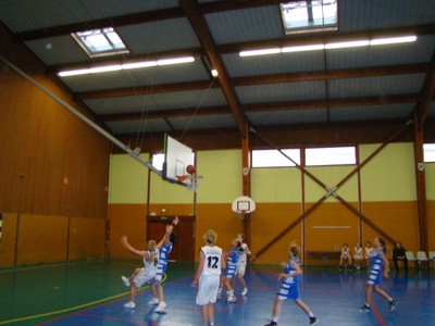 Panier acrobatique match minimes région - sélection benjamines