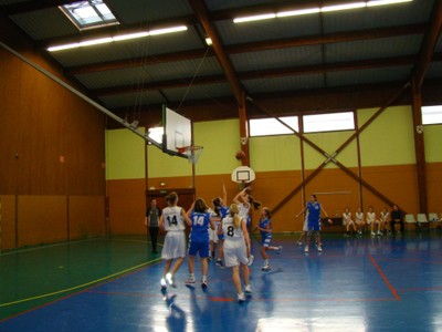 Sous un panier minimes région - sélection benjamines du Haut-Rhin du 18 janvier à Waldighoffen