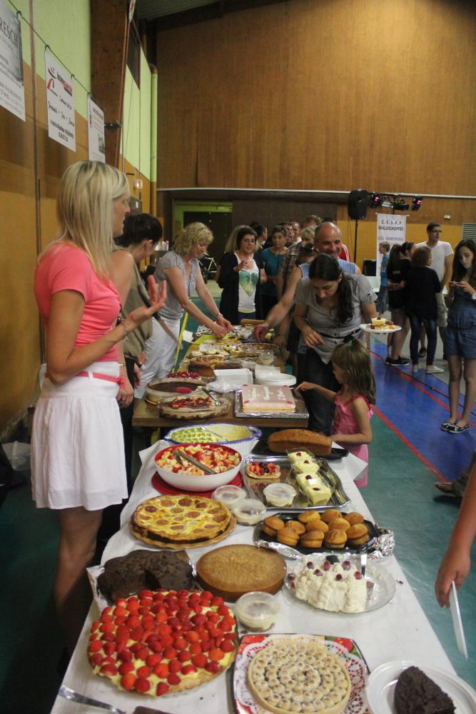 Fête de fin de saison - le buffet de desserts