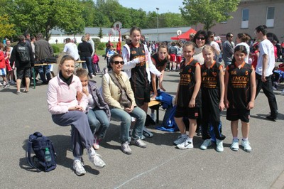 Fête du mini-basket les poussines