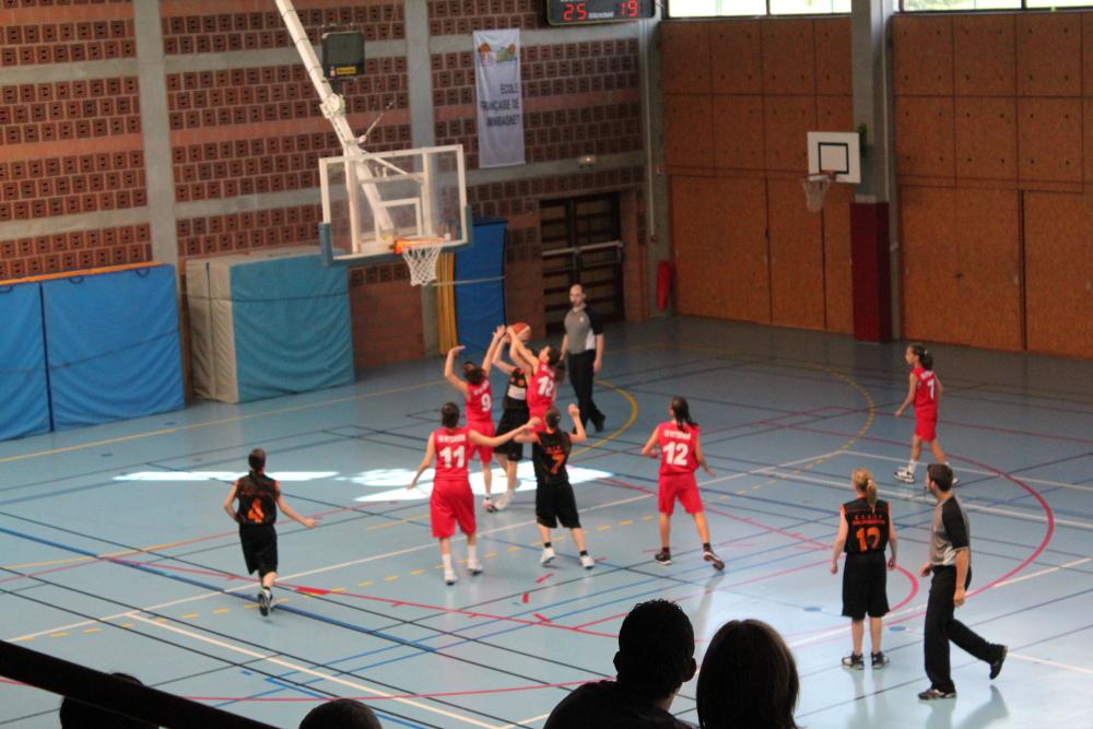 Finale régionale benjamines attaque de Waldighoffen