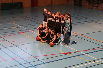 Finale régionale benjamines l'équipe