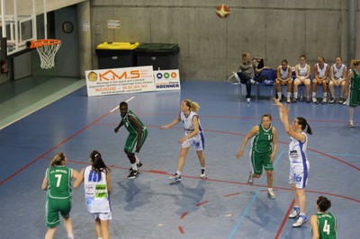 Fcm féminin Mulhouse au lancer-franc