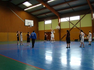 Match minimes - cadettes Cléone au coup-franc