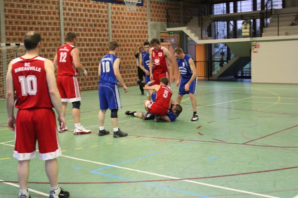 Barrage maintien seniors garçons âpre duel