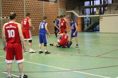 Barrage maintien seniors garçons âpre duel