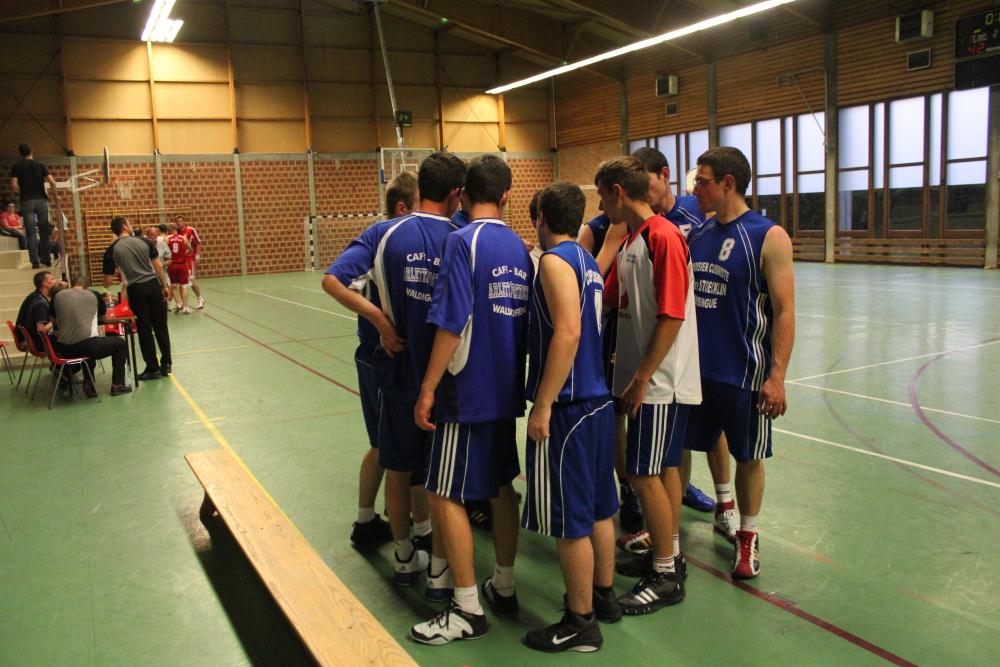 Barrage maintien seniors garçons un groupe uni