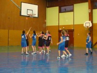 Attaque des bleues match cadettes- oltingue du dimanche 22 janvier