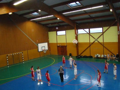 Océane Geiser au match minimes région samedi 4 février 2012 à Waldighoffen