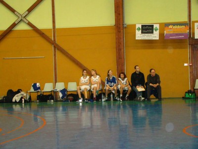 Banc de touche minimes région - Carspach le samedi 28 janvier 2012