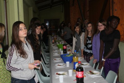 Soirée minimes féminines du basket-club CSSPP Waldighoffen du samedi 17 décembre 2011.