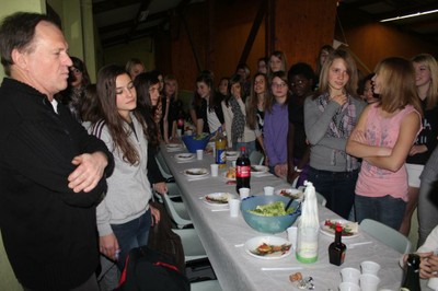 Soirée minimes féminines du basket-club CSSPP Waldighoffen du samedi 17 décembre.