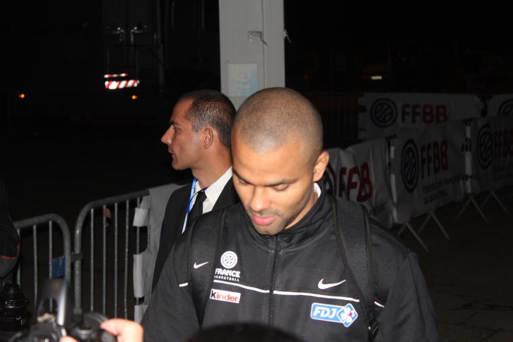France-Brésil Tony Parker.