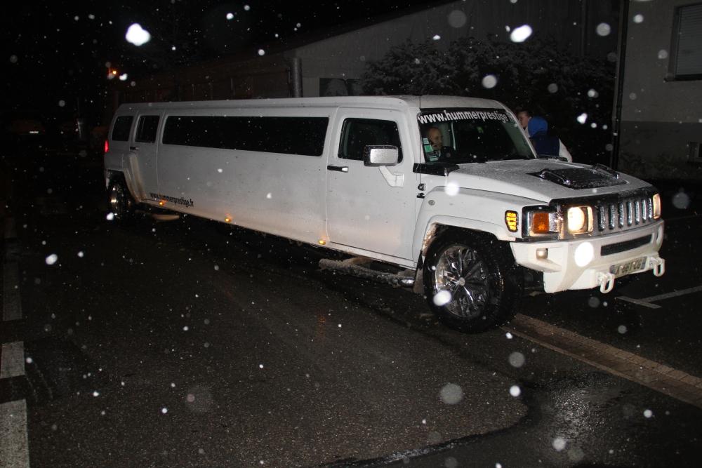 cadettes - Berrwiller sortie en limousine.