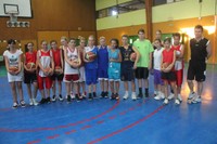 Le groupe des minimes féminines du basket-club CSSPP Waldighoffen pour la saison 2012/2013.