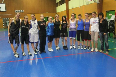 Le groupe des seniors féminines du basket-club CSSPP Waldighoffen.