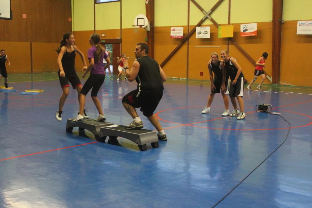 Reprise entrainement aller David... tes filles t'observent