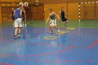 Reprise entrainement des filles déjà très concentrées