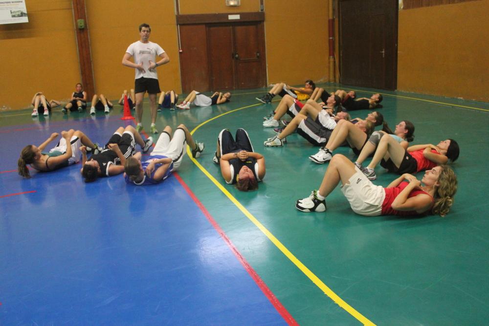 Reprise entrainement travail des abdos