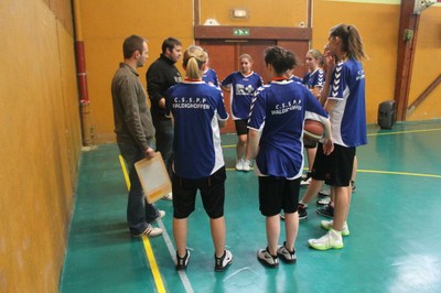 cadettes région-kaysersberg briefing d'avant match.