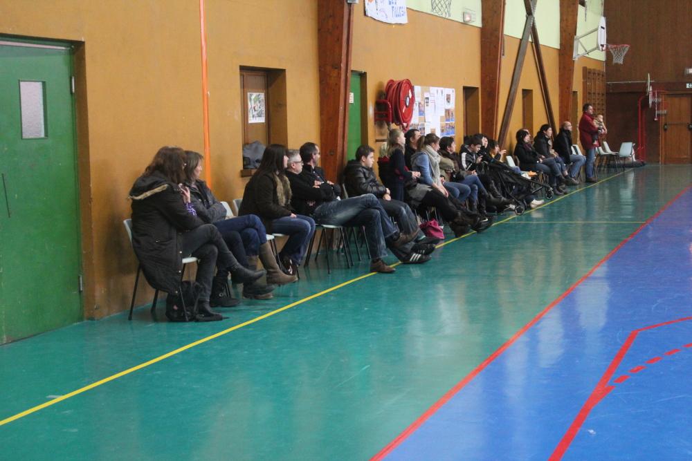 minimes féminines 2-carspach  le public.