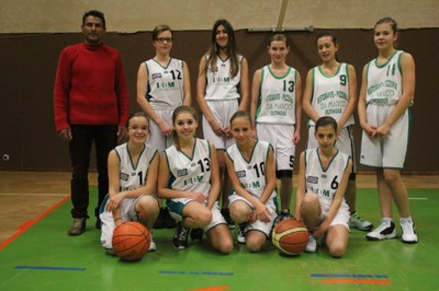 Minimes féminines 2 2013/2014.