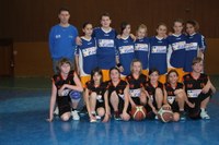 L'équipe des benjamines de la saison 2010-2011.