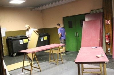 travaux salle été 2014 pendant 13.