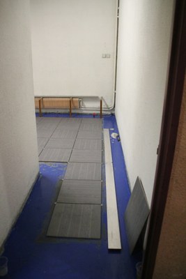 travaux salle été 2014 pendant 18.