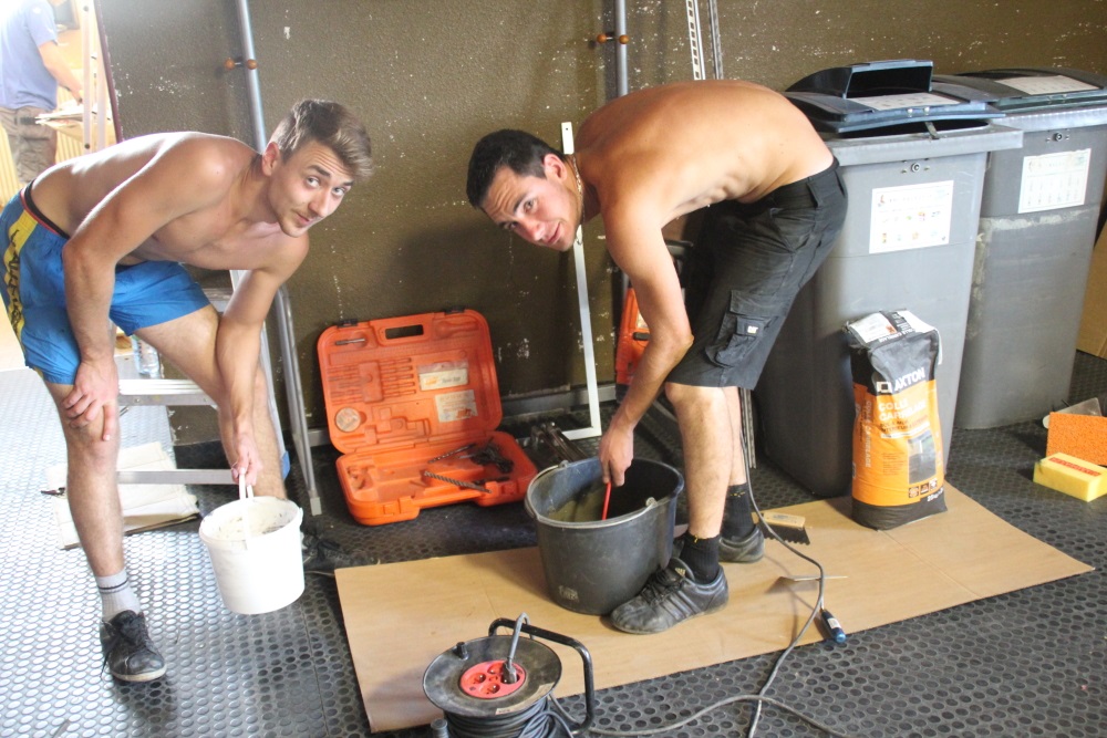 travaux salle été 2014 pendant 2.