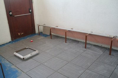 travaux salle été 2014 pendant 28.