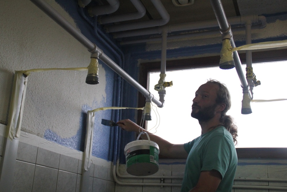 travaux salle été 2014 pendant 42.