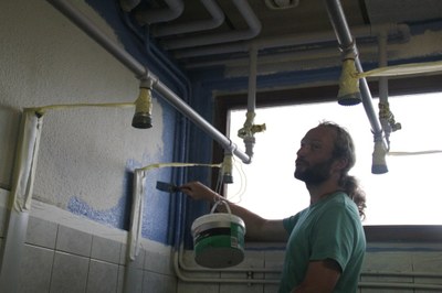 travaux salle été 2014 pendant 42.