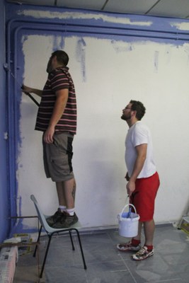 travaux salle été 2014 pendant 44.