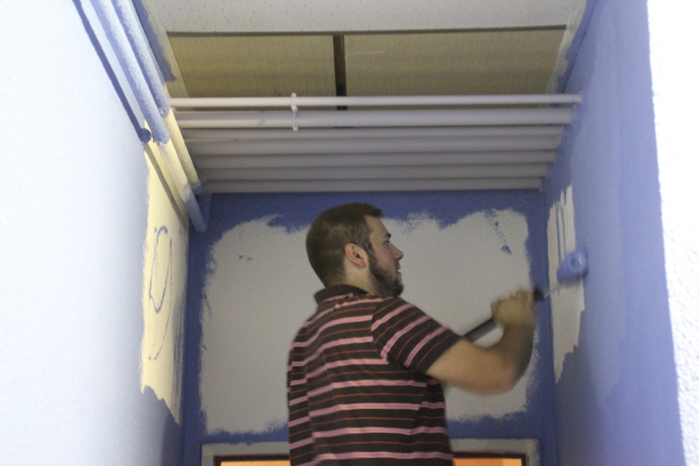 travaux salle été 2014 pendant 45.