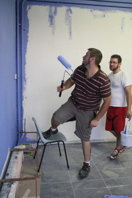 travaux salle été 2014 pendant 47.