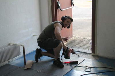 travaux salle été 2014 pendant 56.