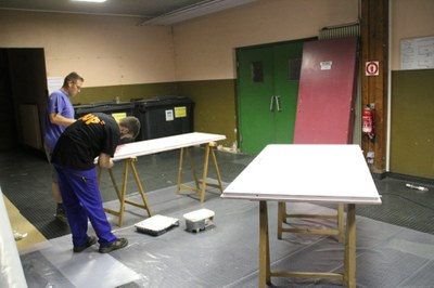 travaux salle été 2014 pendant 6.