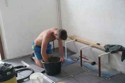 travaux salle été 2014 pendant 61.