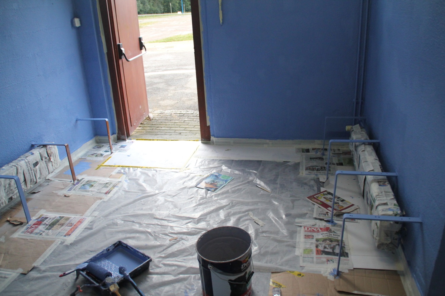 travaux salle été 2014 pendant 75.