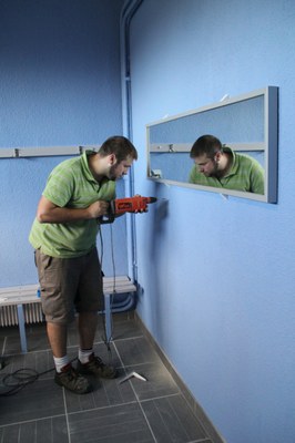 travaux salle été 2014 pendant 77.