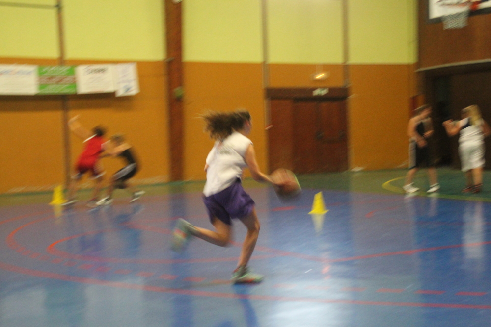 entrainement minimes filles 10