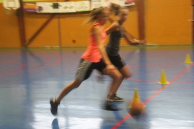 entrainement minimes filles 9