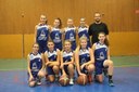 L'équipe des minimes féminines du basket-club CSSPP Waldighoffen de la saison 2015/2016.