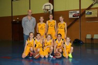 L'équipe des benjamines saison 2016/2017.