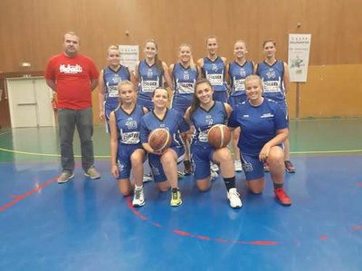 L'équipe des seniors filles 2019-2020.