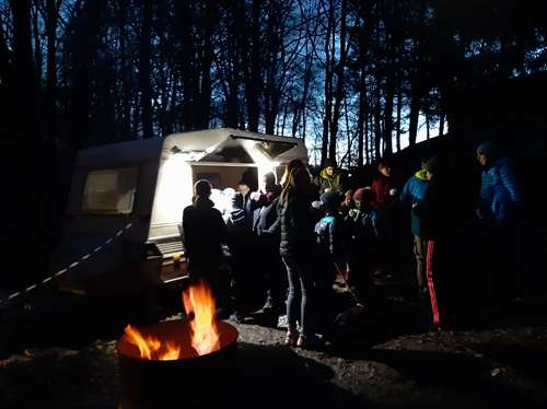 Marche de nuit - Wald'run night 2020 17.