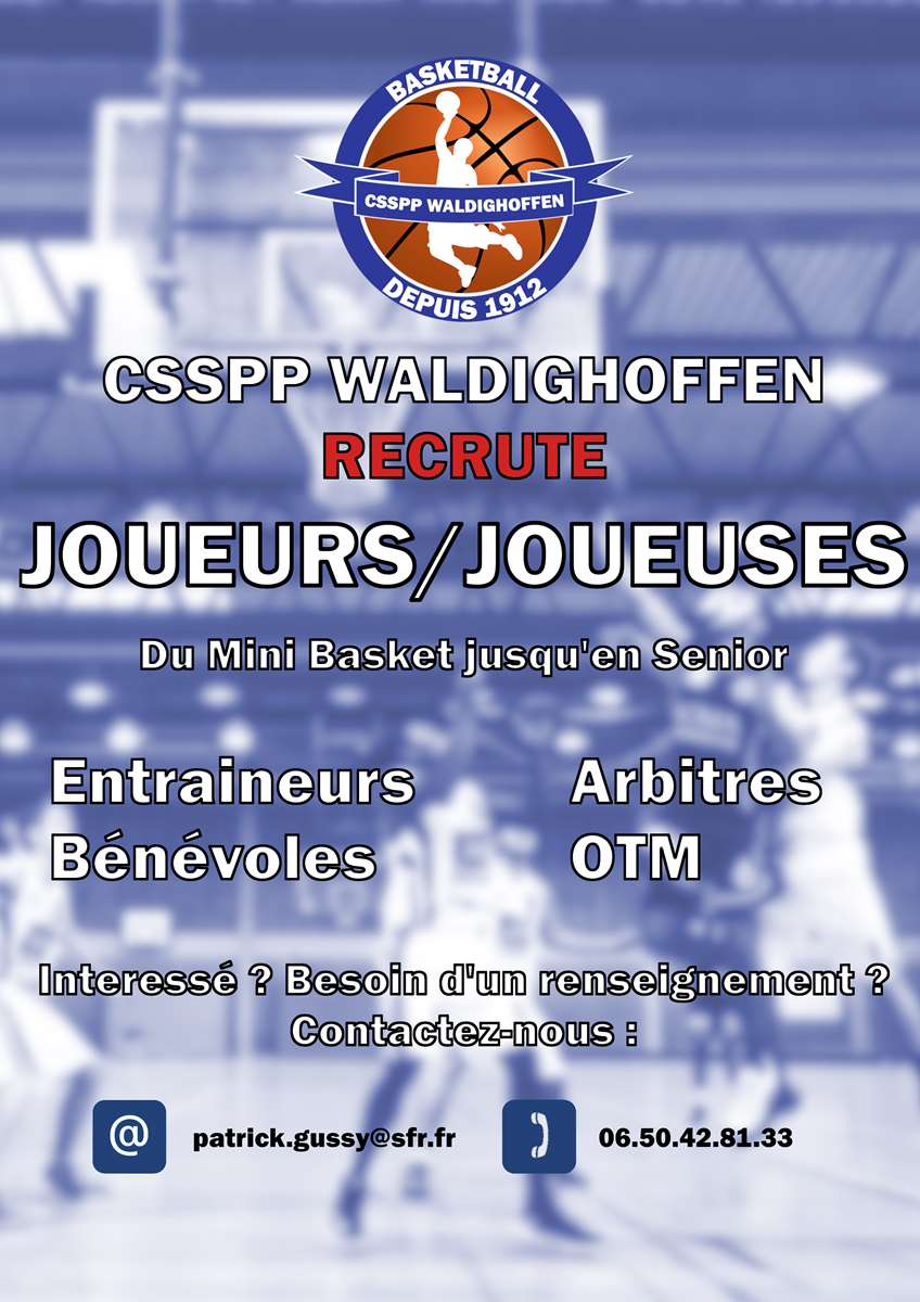 Affiche reprise du basket.